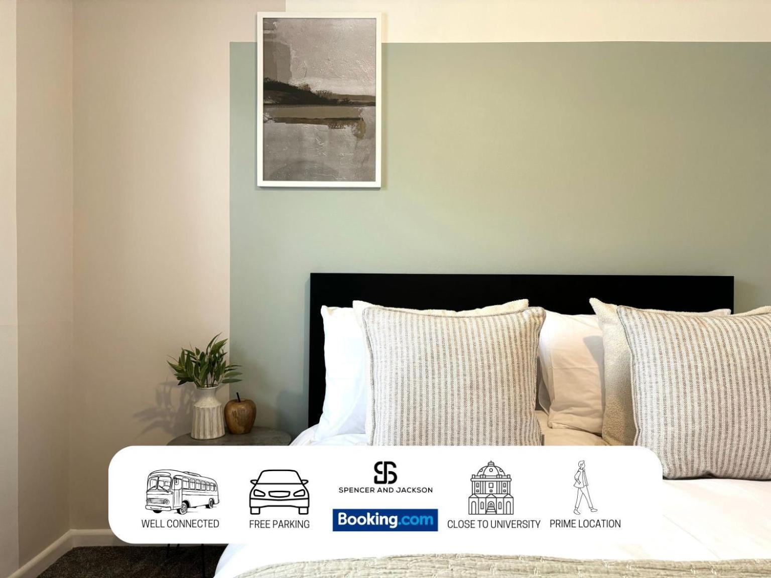 Appartement 2 Bedroom Spacious Duplex Near The With Free Parking By Spencer And Jackson Short Lets & Serviced